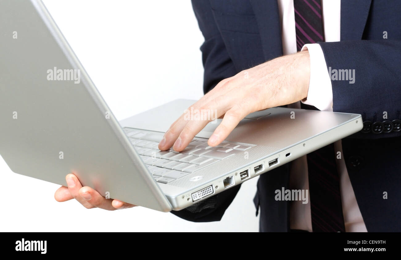 Laptop screen typing hi-res stock photography and images - Alamy