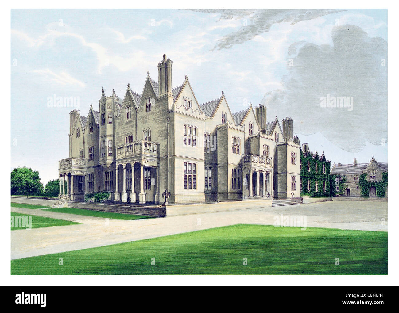 Tuscan castle 19th century hires stock photography and images Alamy