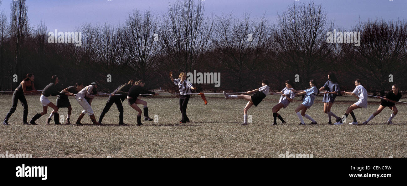 tug of war team