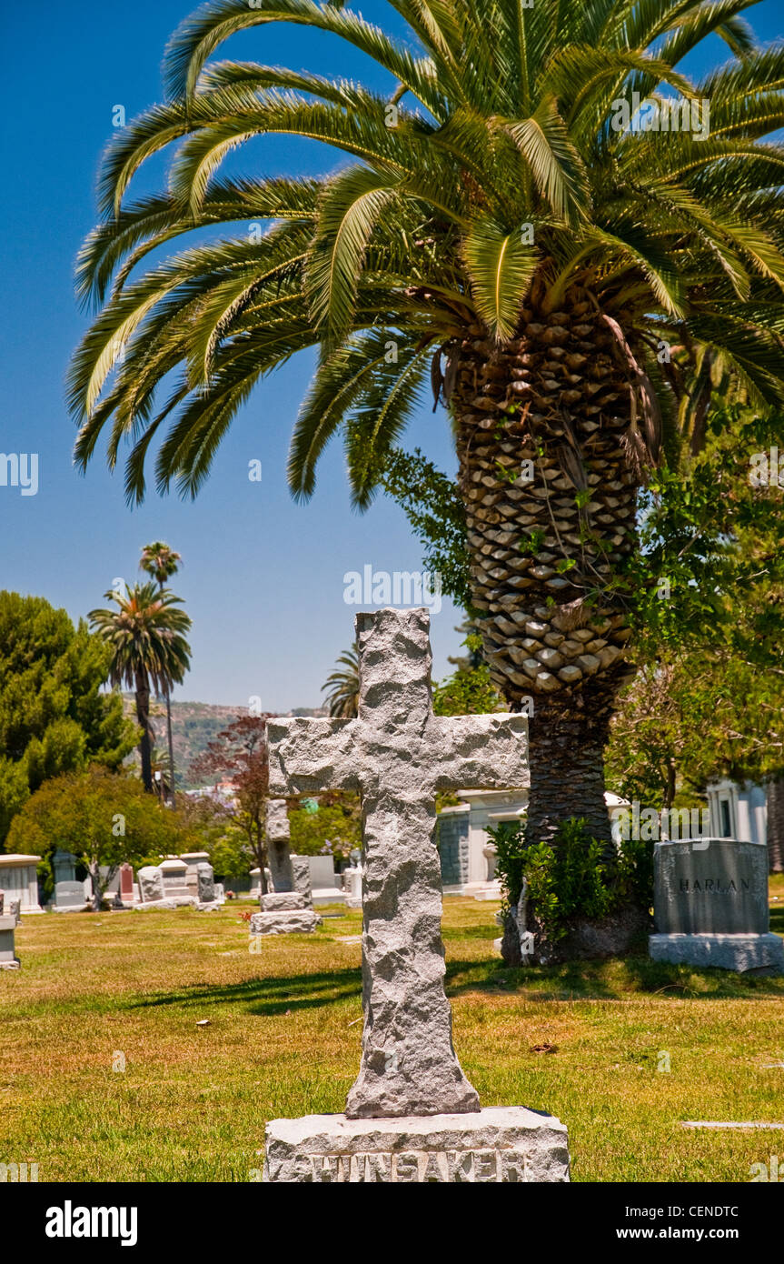 Hollywood Forever Cemetery, Hollywood, Los Angeles, California, USA Stock Photo Alamy