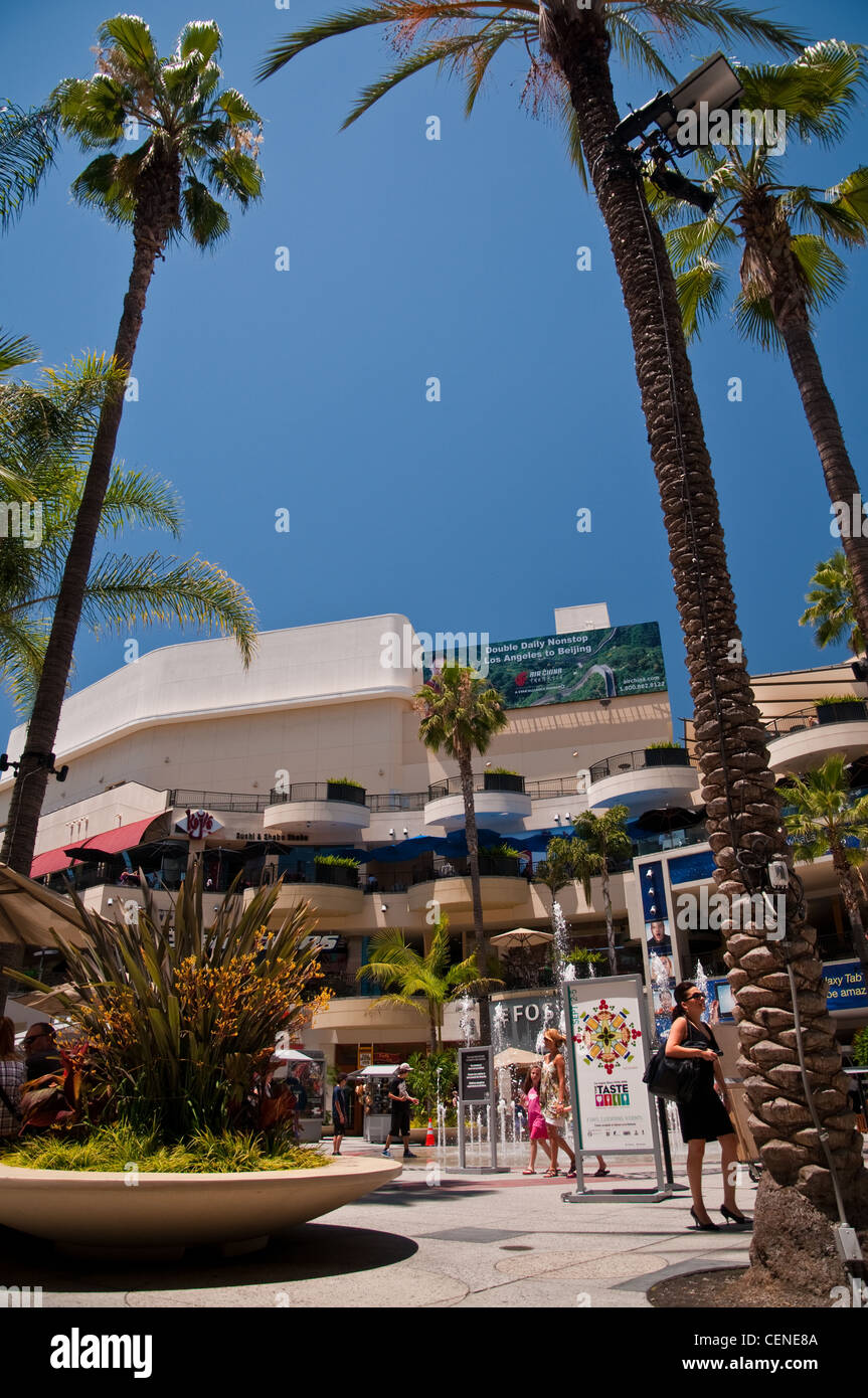 Hollywood and Highland shopping mall, Hollywood, Los Angeles, California, USA Stock Photo