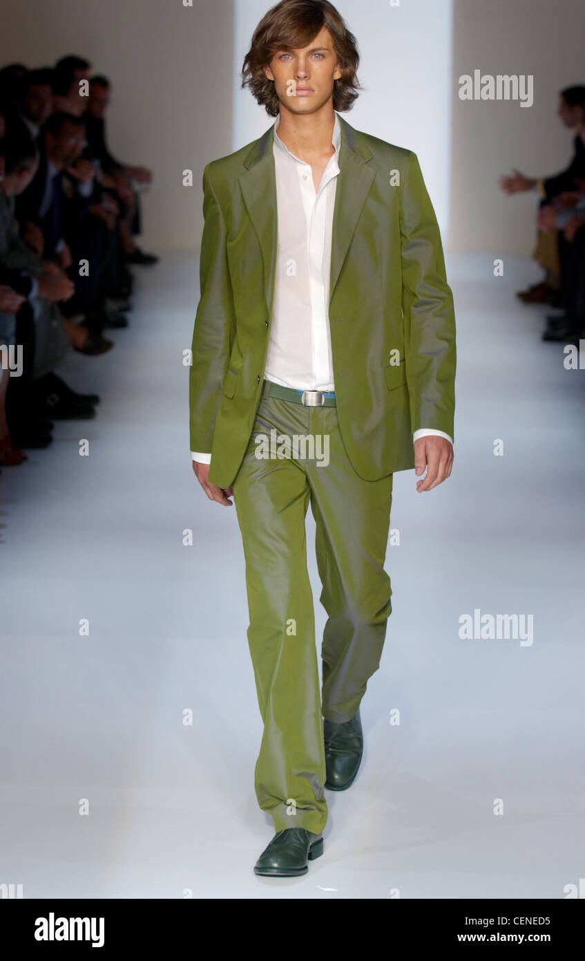 Calvin klein hotsell green suit