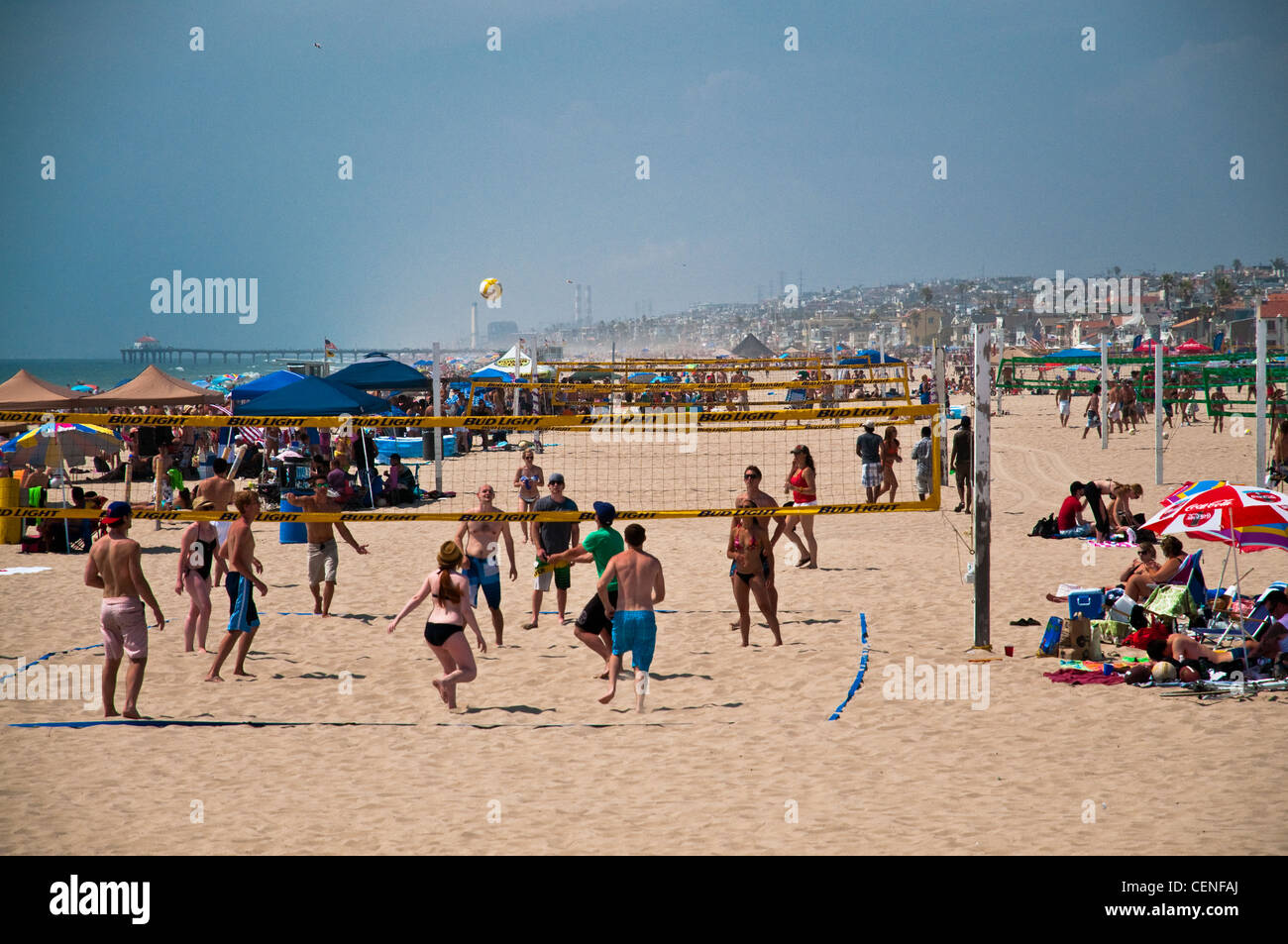 Hermosa Beach, Los Angeles, California, USA Stock Photo Alamy