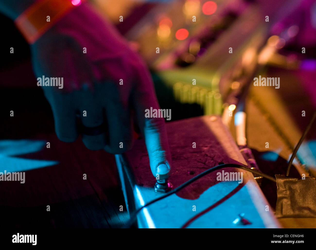 Religious / Psychedelic / Punk Rock band Pterodactyl performs during