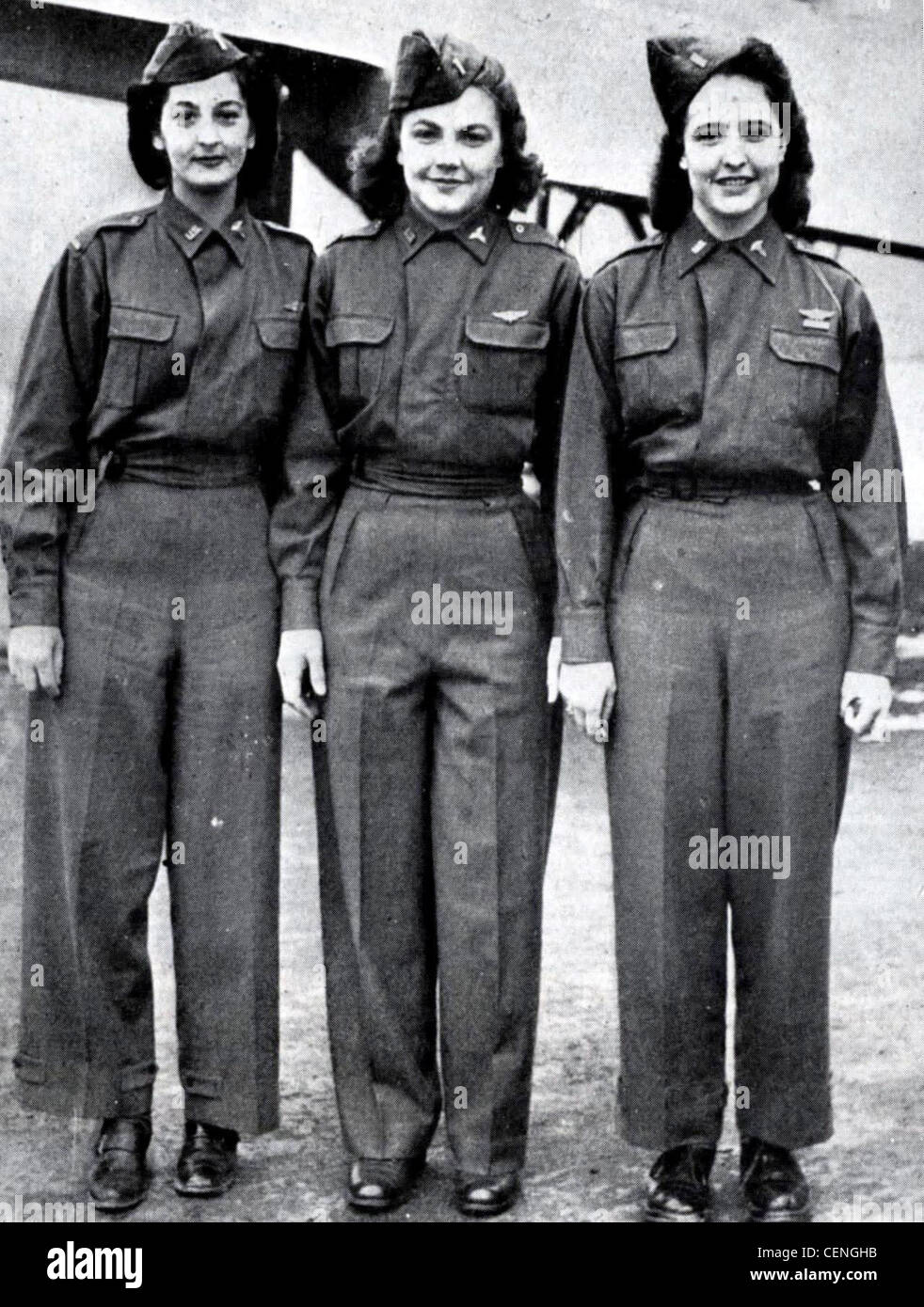 WW11. Military flight nurses Stock Photo - Alamy