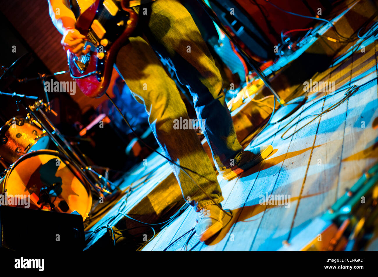 Religious / Psychedelic / Punk Rock band Pterodactyl performs during