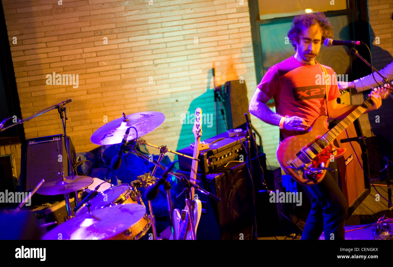 Religious / Psychedelic / Punk Rock band Pterodactyl performs during
