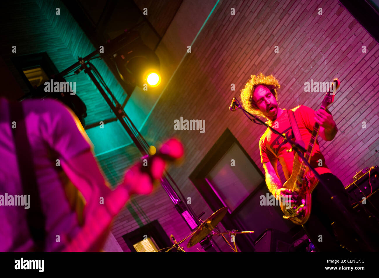 Religious / Psychedelic / Punk Rock band Pterodactyl performs during