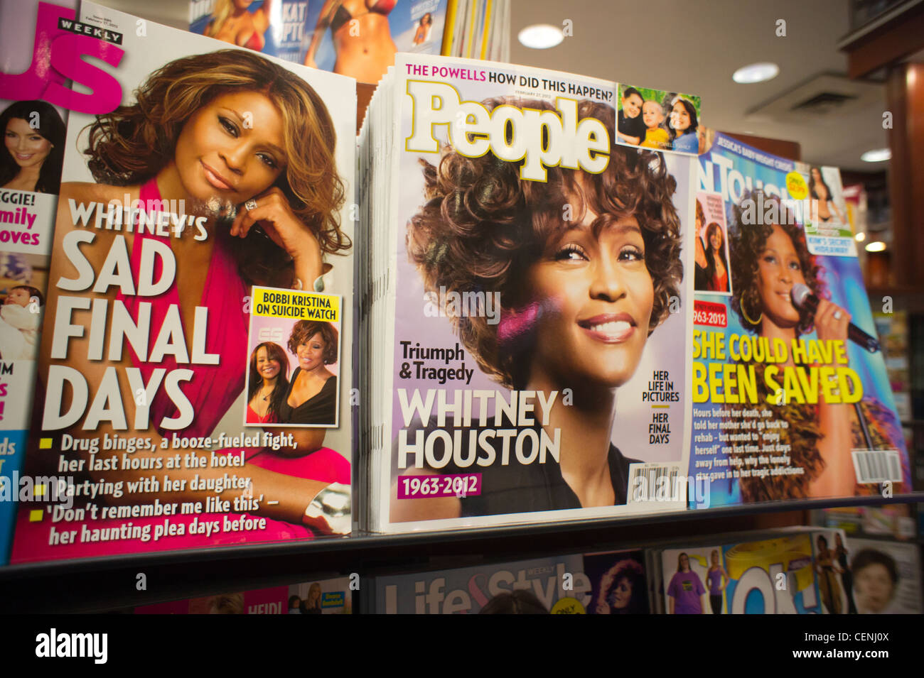 Whitney Houston Death High Resolution Stock Photography And Images Alamy