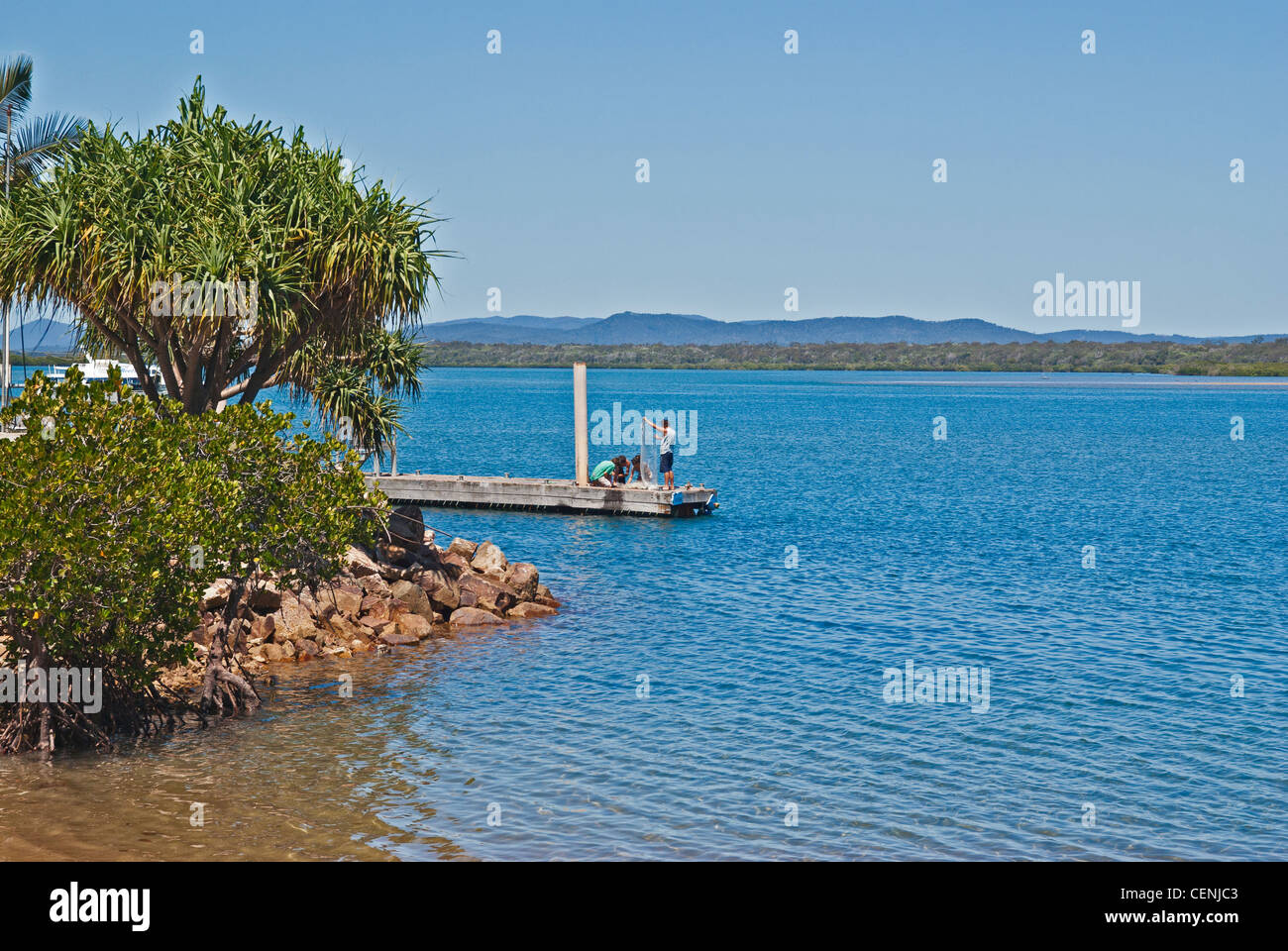 1770 TOWN, SEVENTEEN SEVENTY TOWN, QUEENSLAND AUSTRALIA Stock Photo Alamy