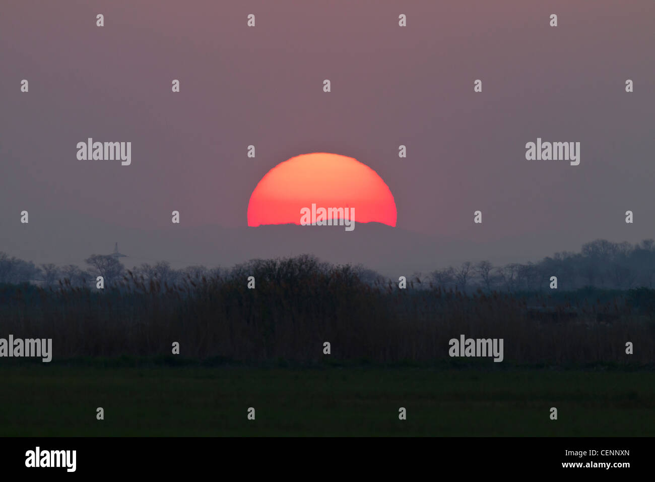 Sonnenuntergang, sunset Stock Photo