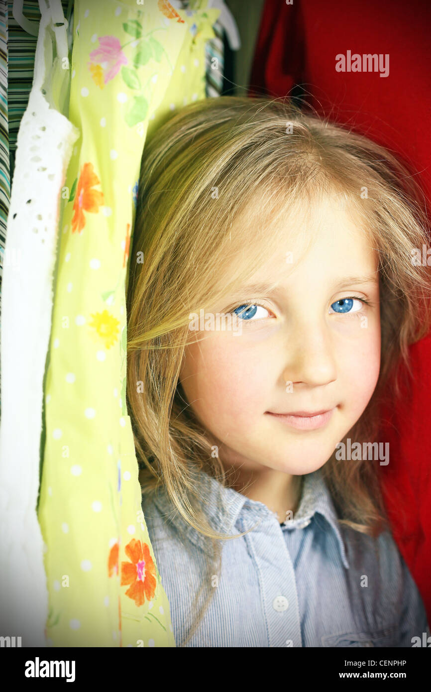 student happy person young pretty Stock Photo