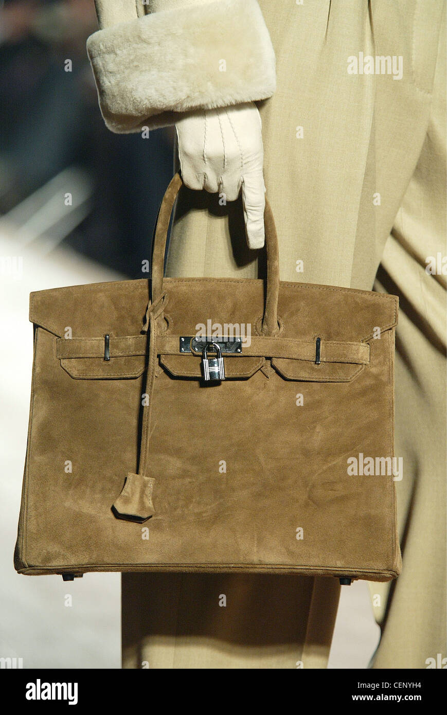 hermes suede bag