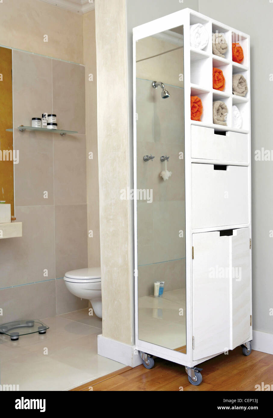 Storage is king Bathroom ususally have one drawback they are