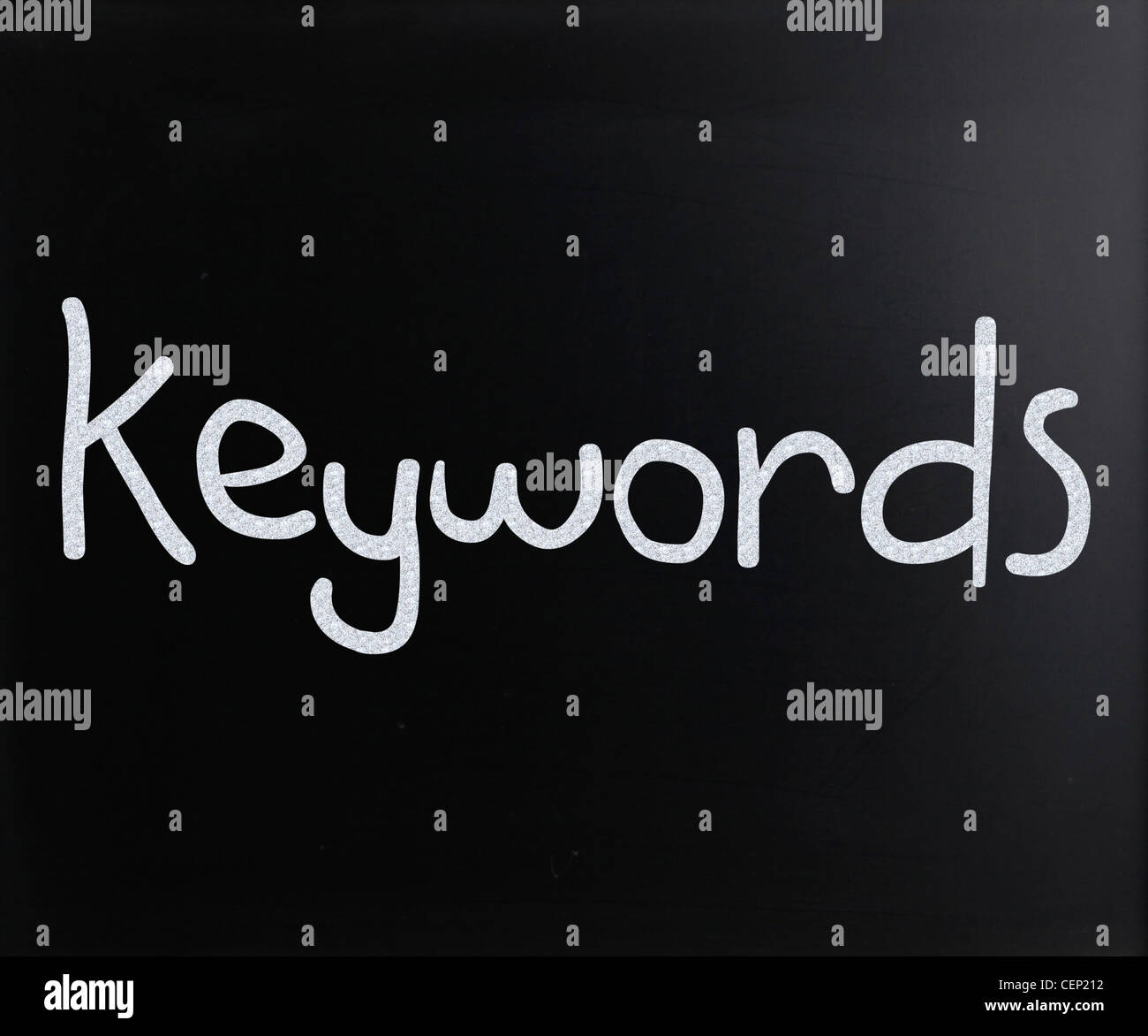 Text handwritten with white chalk on a blackboard Stock Photo - Alamy