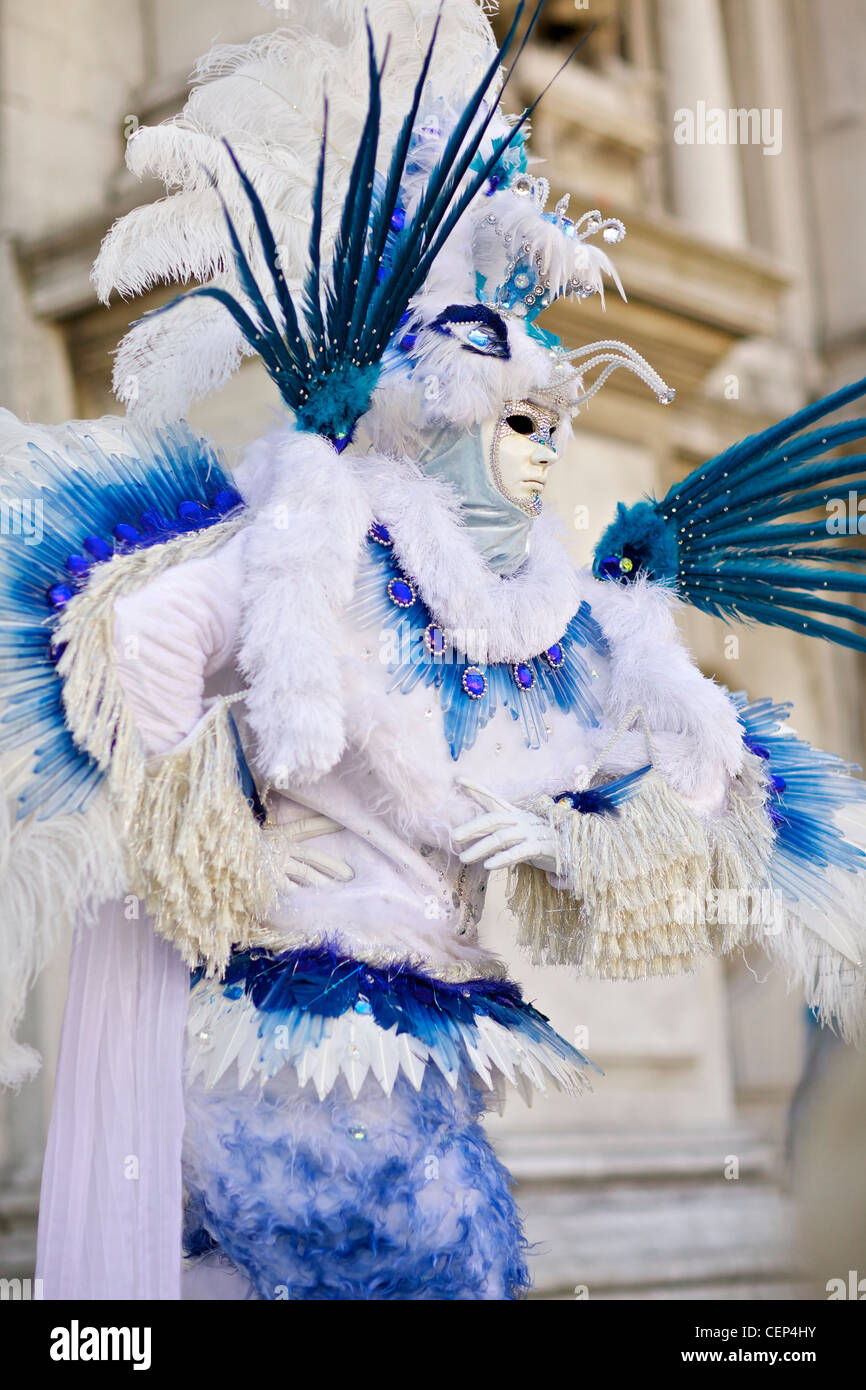 Masked revellers at the Venice Carnival in Italy Stock Photo - Alamy