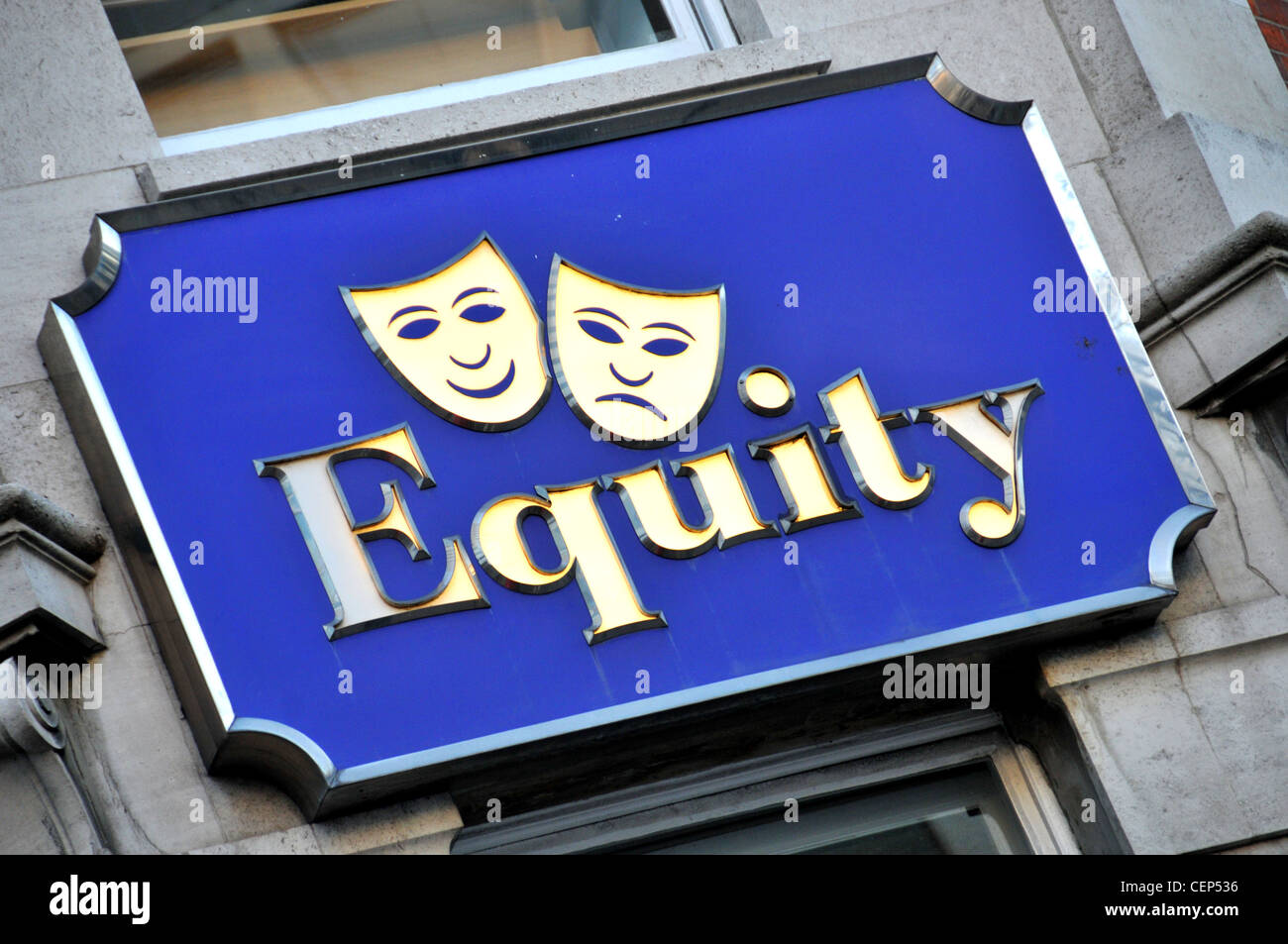 Equity actors union Head Office Covent Garden London Guild House Upper St Martins Lane London Stock Photo