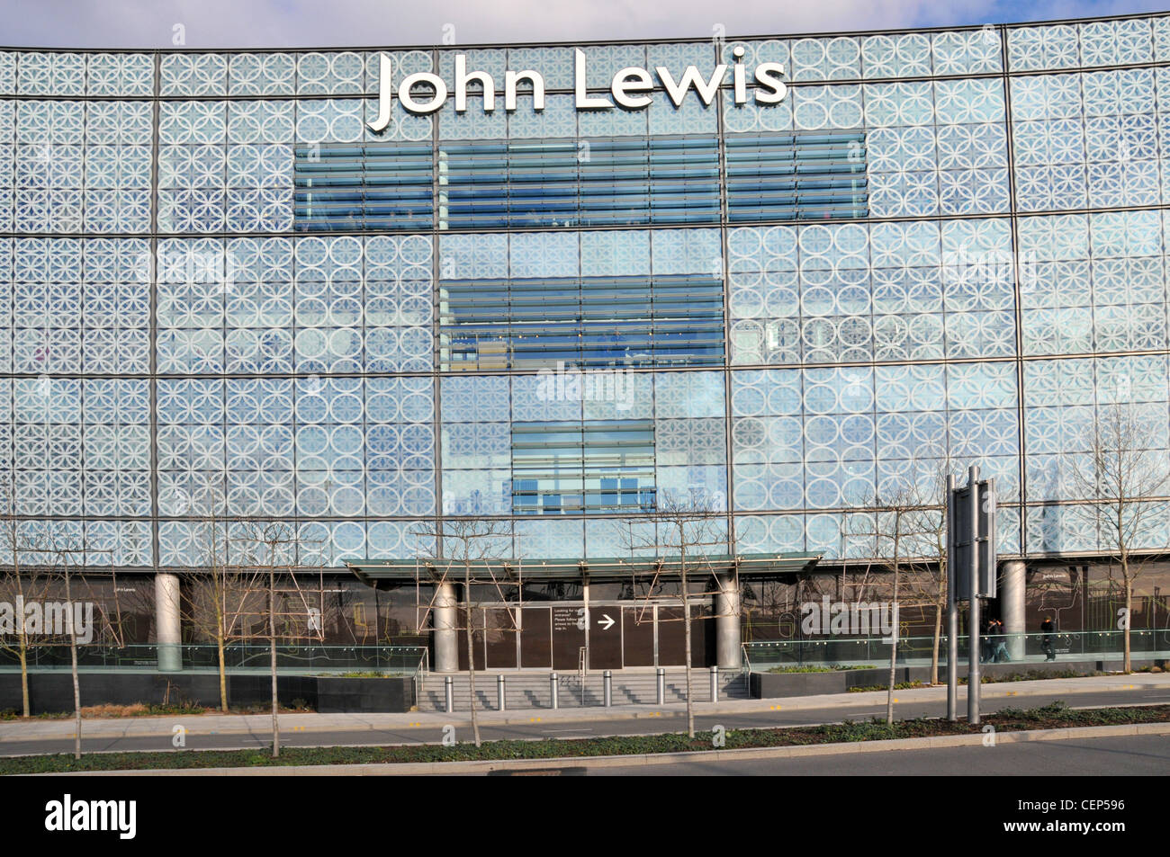 John Lewis Westfield Stratford city shopping centre London Stock Photo