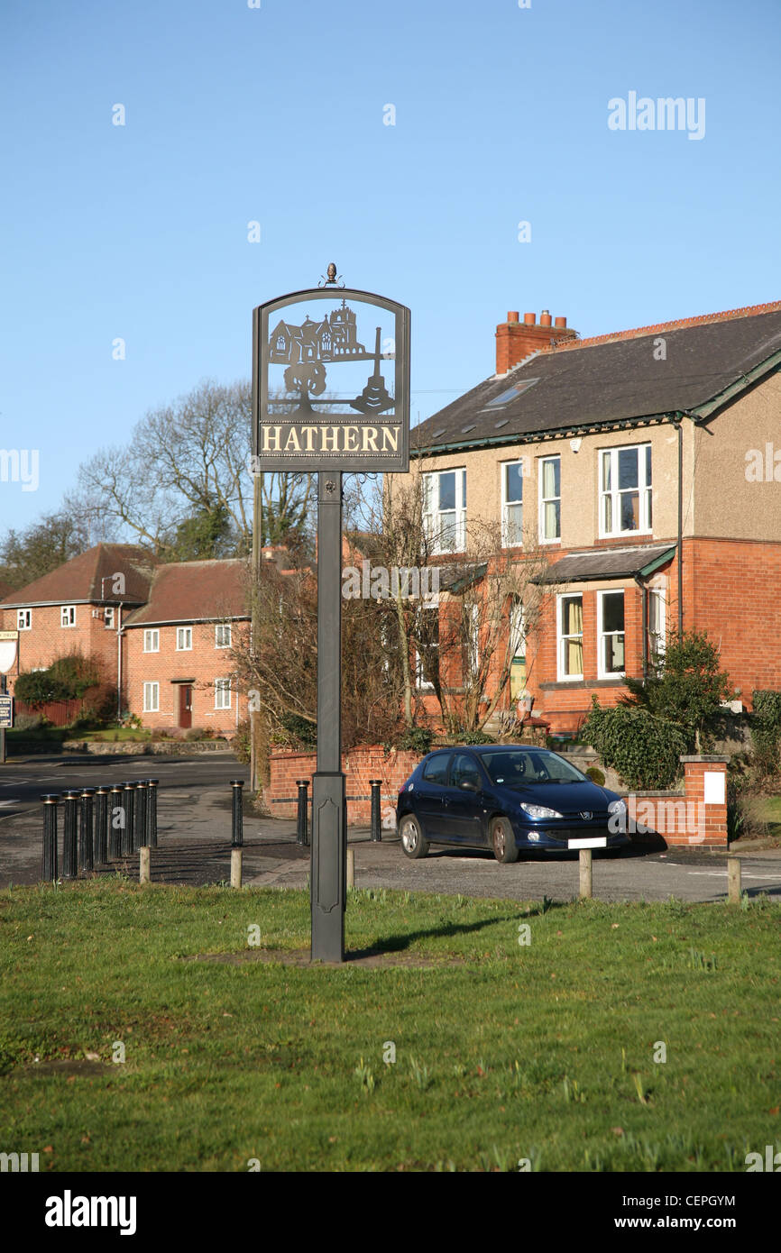 hathern a village in leicestershire Stock Photo