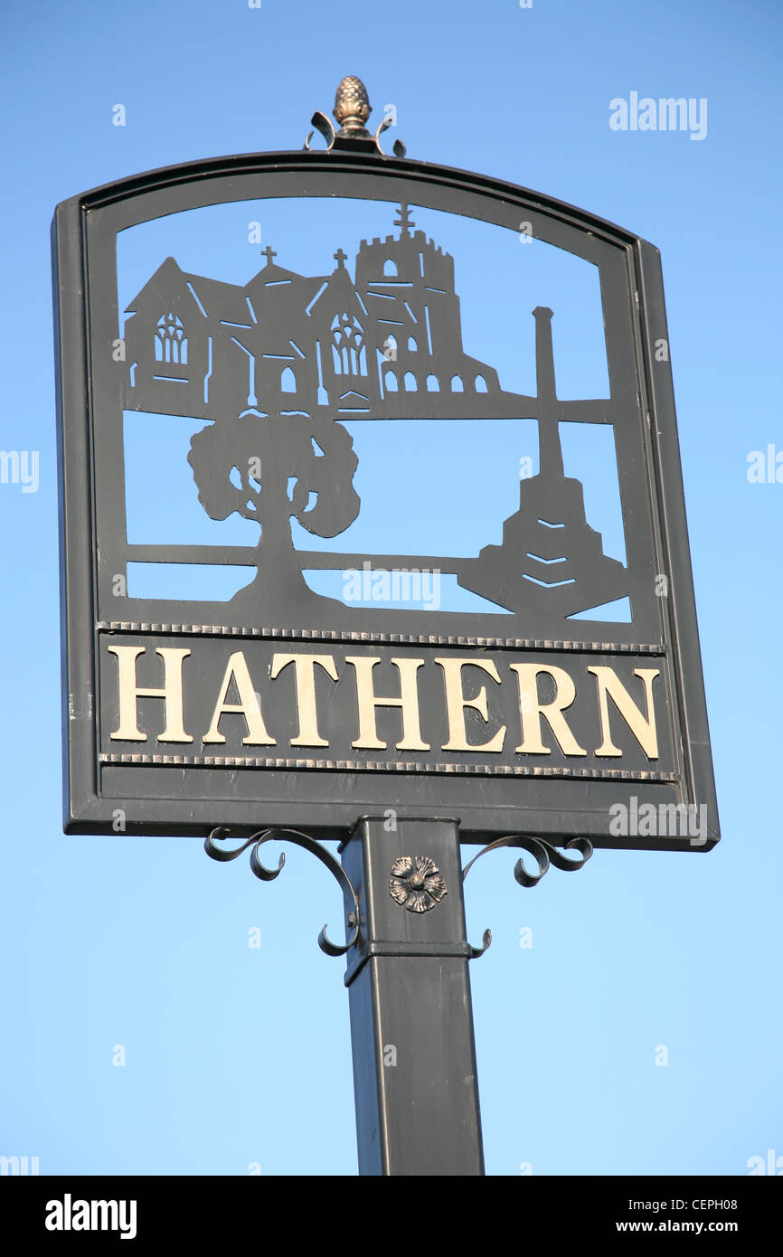 hathern a village in leicestershire Stock Photo