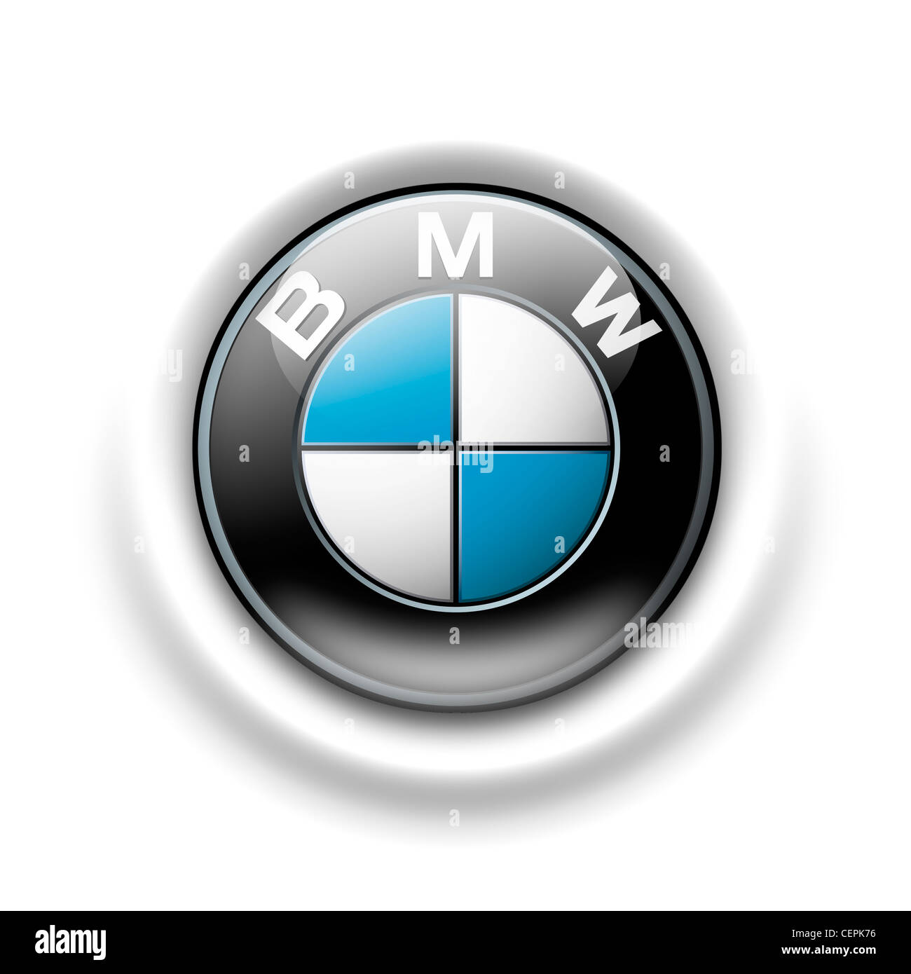 BMW logo symbol icon Stock Photo