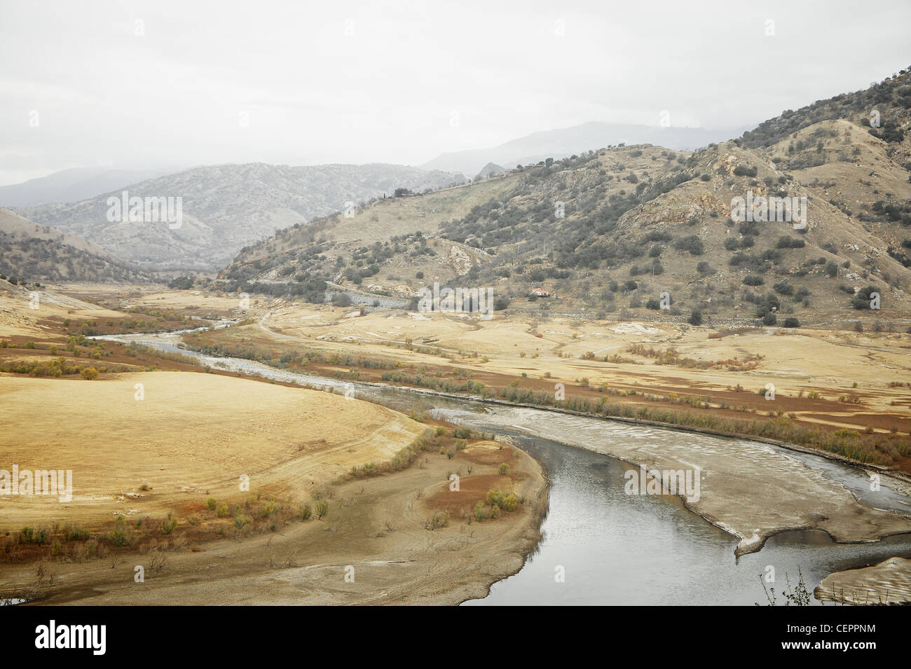 Three Rivers Valley, California USA Stock Photo