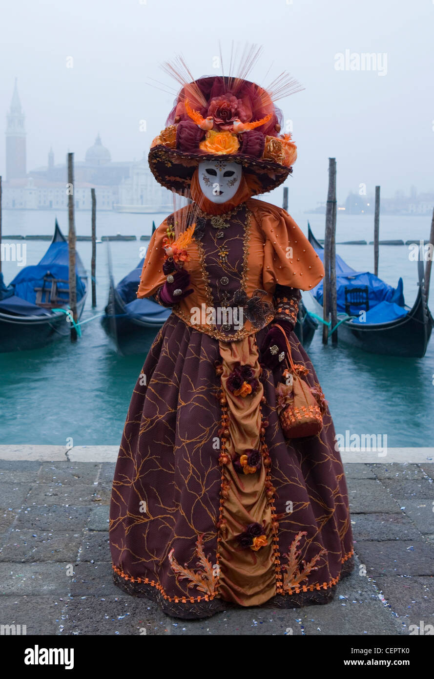 Venice masquerade carnival 2012 Stock Photo