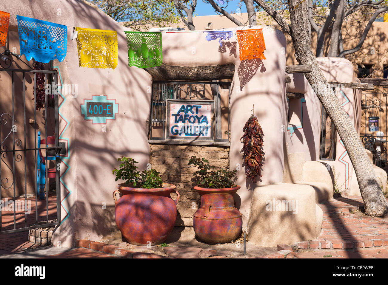 Art gallery, Albuquerque Stock Photo Alamy