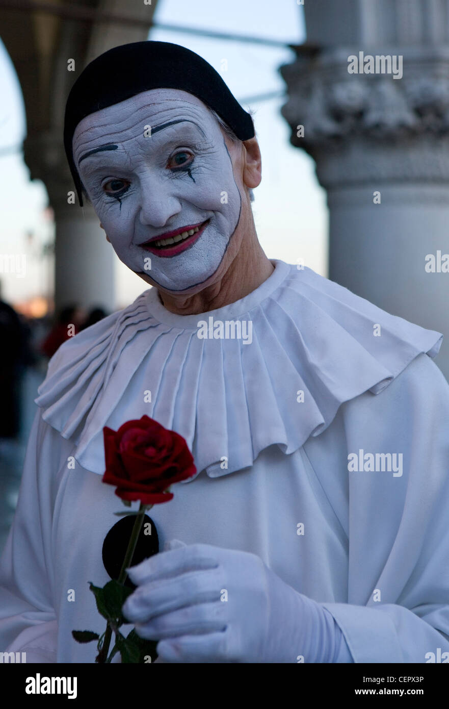 Clown venice carnival italy hi-res stock photography and images - Alamy