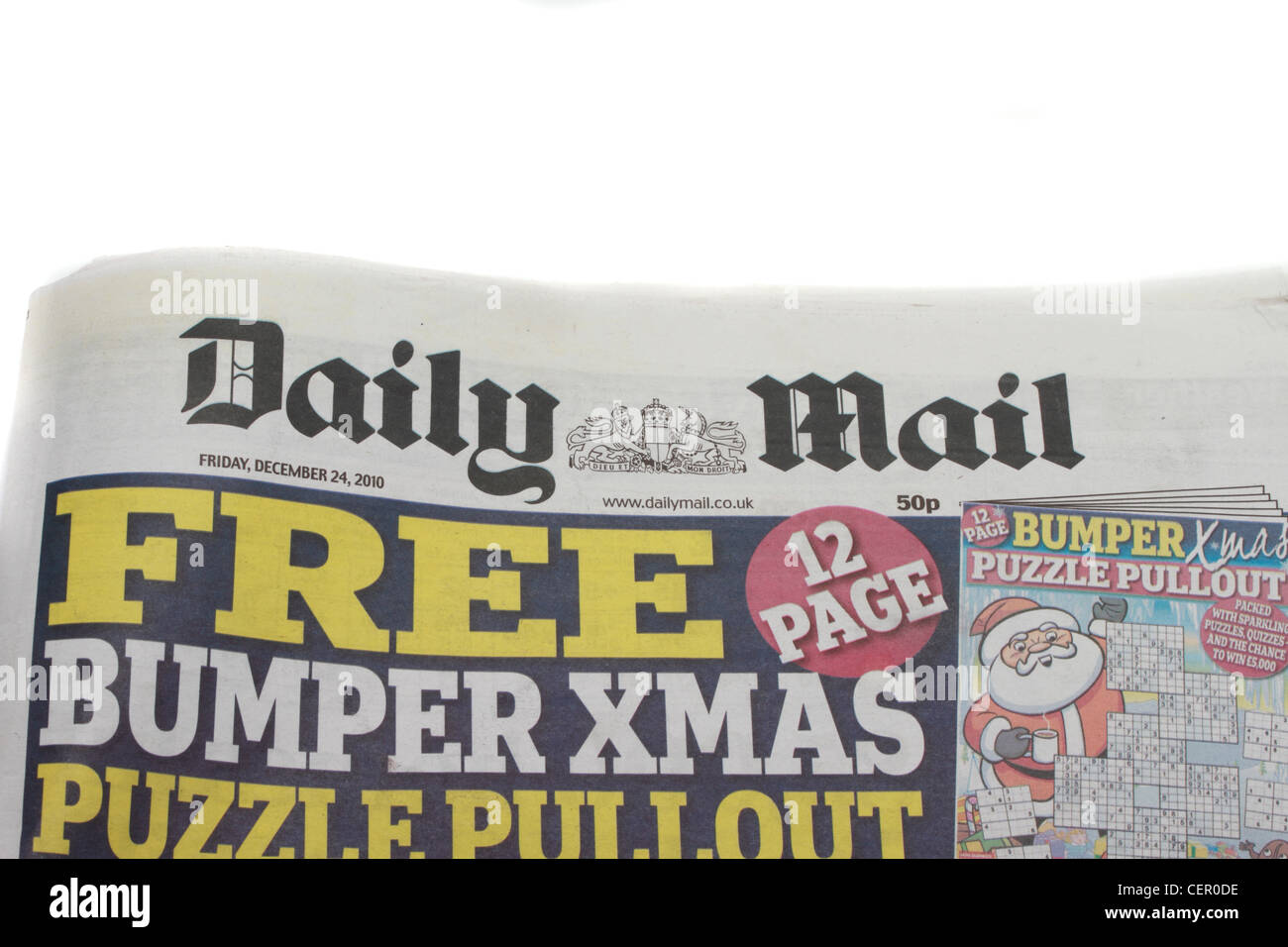 Daily Mail Newspaper Front Page Stock Photos &amp; Daily Mail