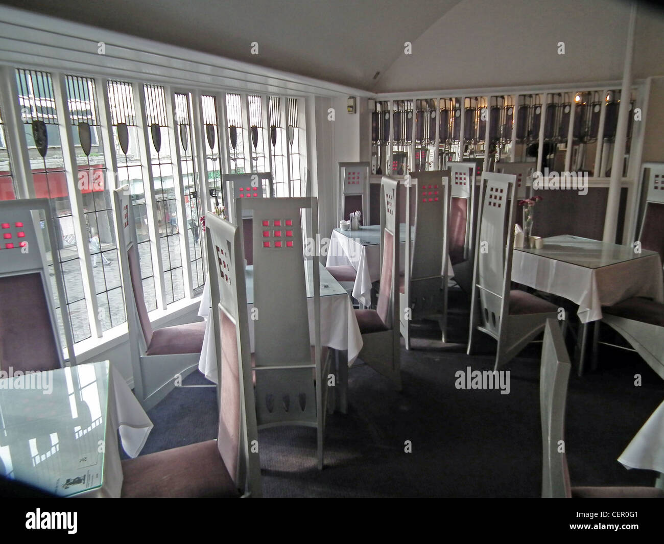 WILLOW TEAROOMS at 217 Sauchiehall Street, Glasgow, designed by Charles