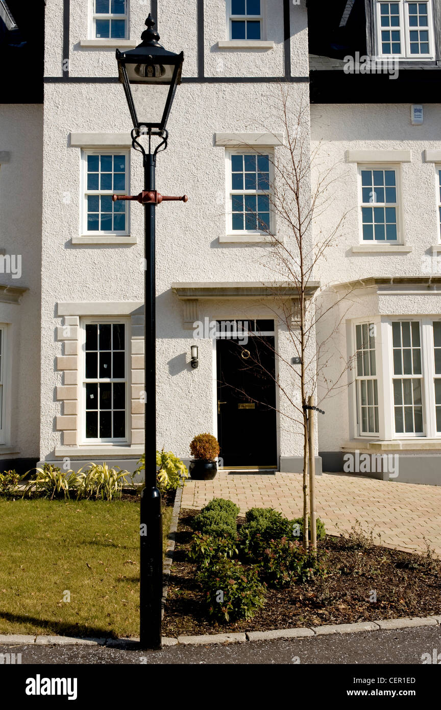 New housing estate in the United Kingdom Stock Photo Alamy