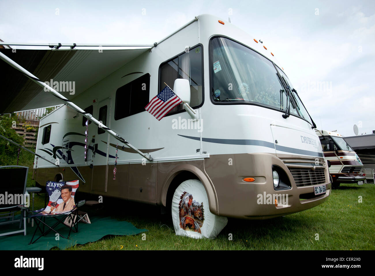 Motorhomes on display taking place at one of Europe's biggest SUV shows