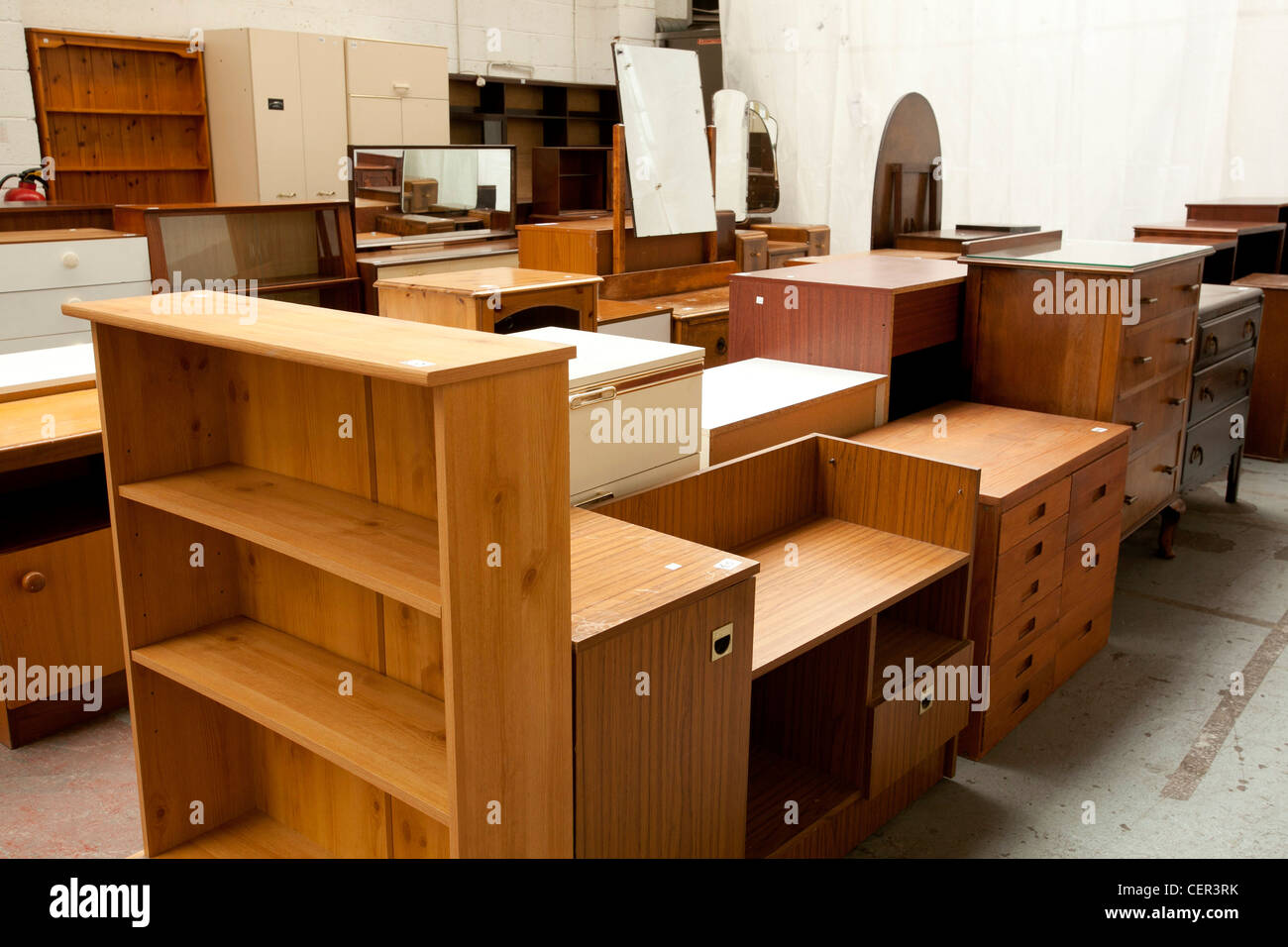 Recycled Furniture In A Warehouse In Ladywood Birmingham The