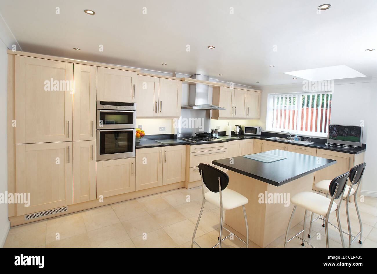 Modern kitchen interior Stock Photo - Alamy