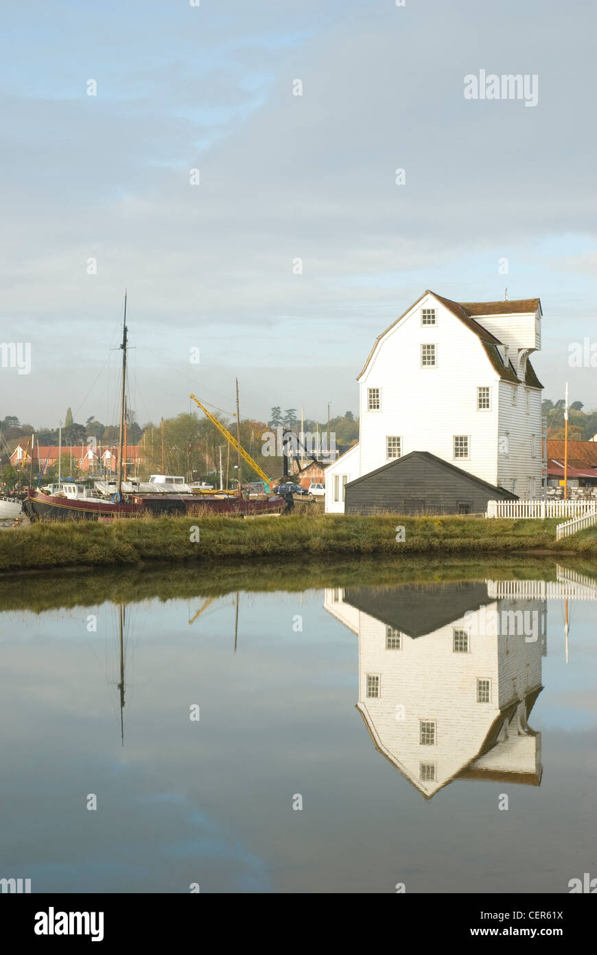 The tide mill at Woodbridge in Suffolk Stock Photo Alamy