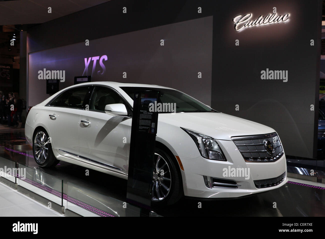 Cadillac Luxury sports car xts Stock Photo Alamy