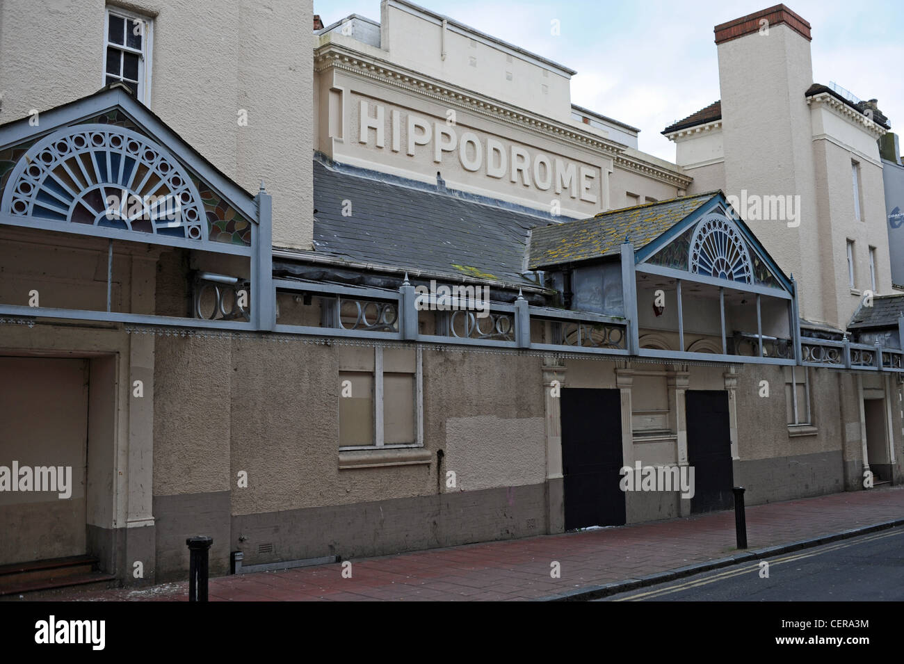 The closed down Hippodrome theatre in Brighton UK 2012 Stock Photo