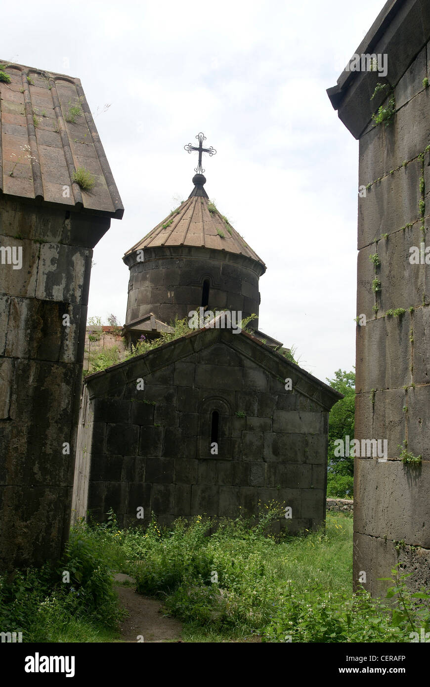 Armenia, Debed Valley, Haghbat Monastery The belfry a UNESCO's World Heritage site Stock Photo