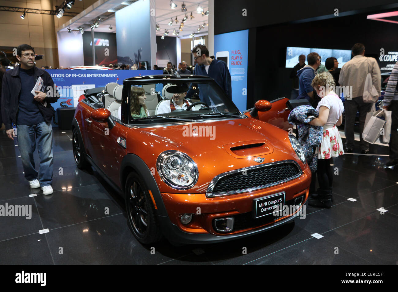 Orange mini cooper convertible online
