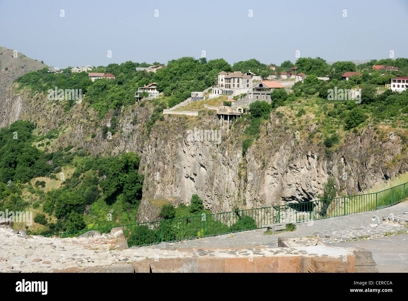Armenia, The landscape around Garni temple Stock Photo
