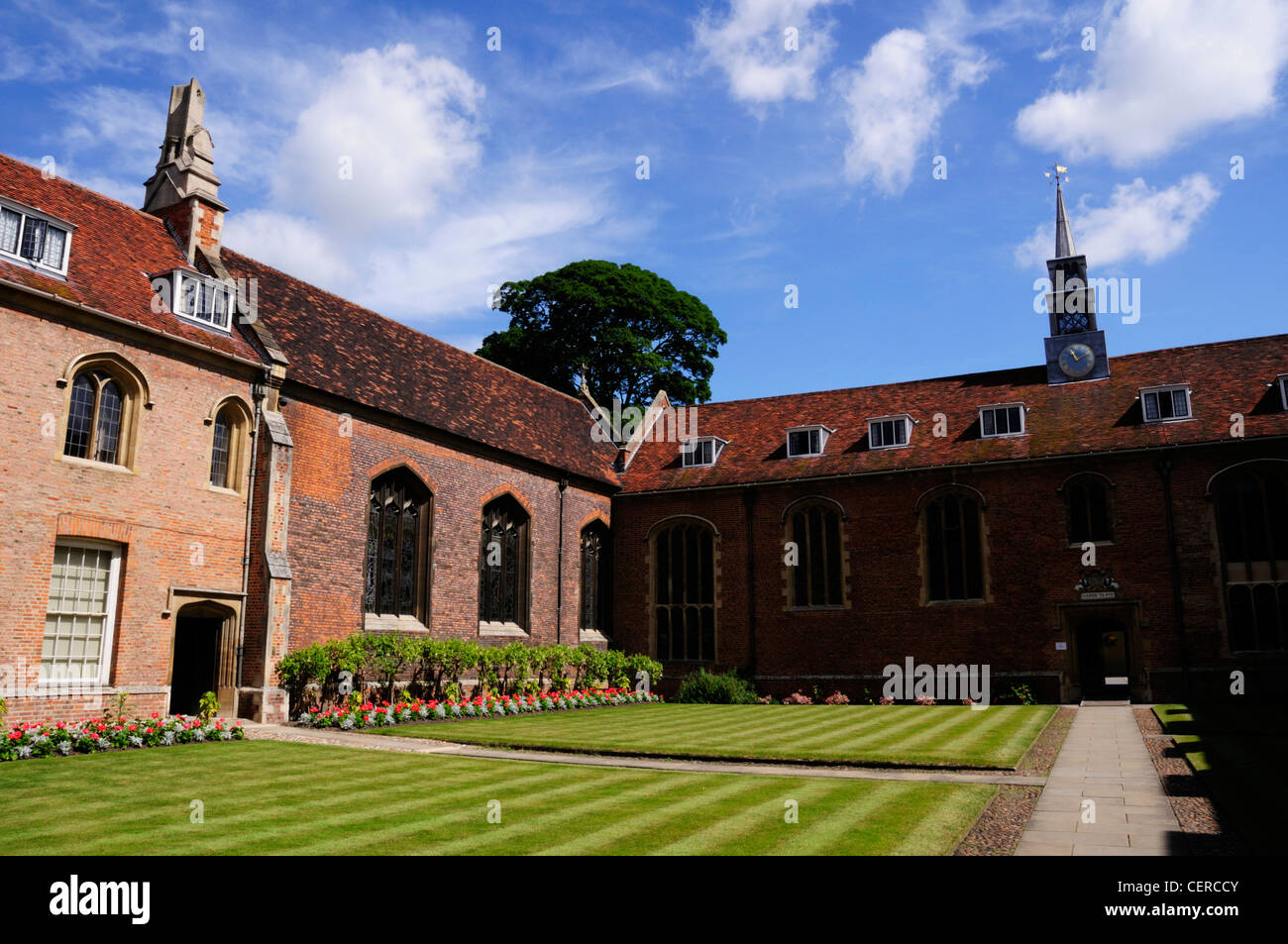 Magdalene College, a constituent college of the University of Cambridge. Stock Photo