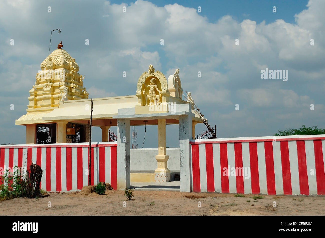 south indian temple Stock Photo