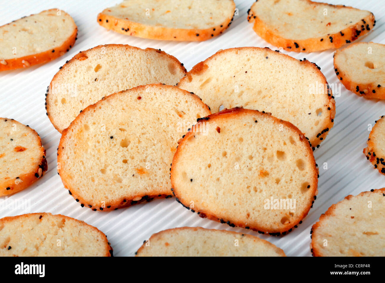 BAGEL CHIPS Stock Photo