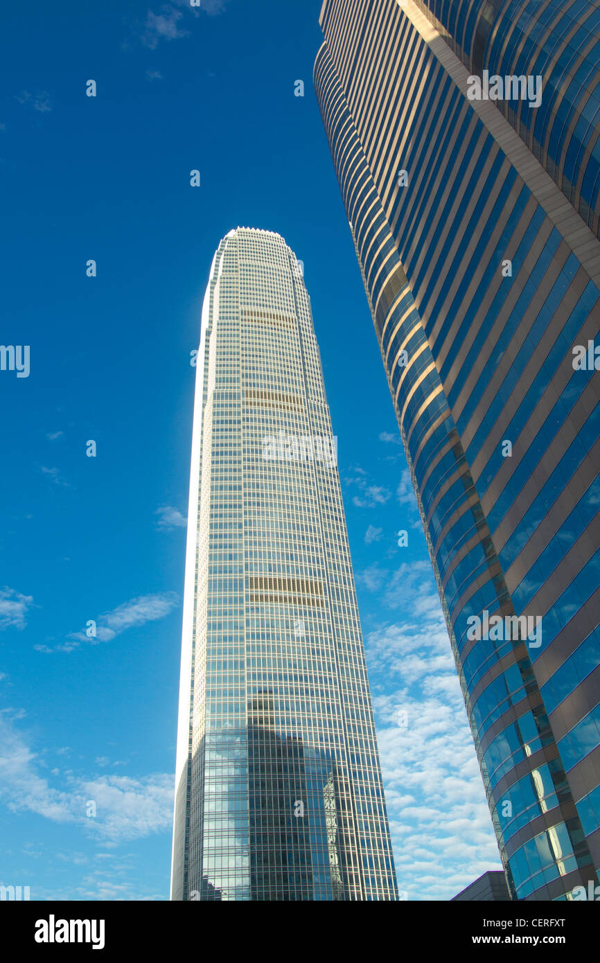 Two International Finance Centre, Hong Kong financial centre Stock Photo Alamy