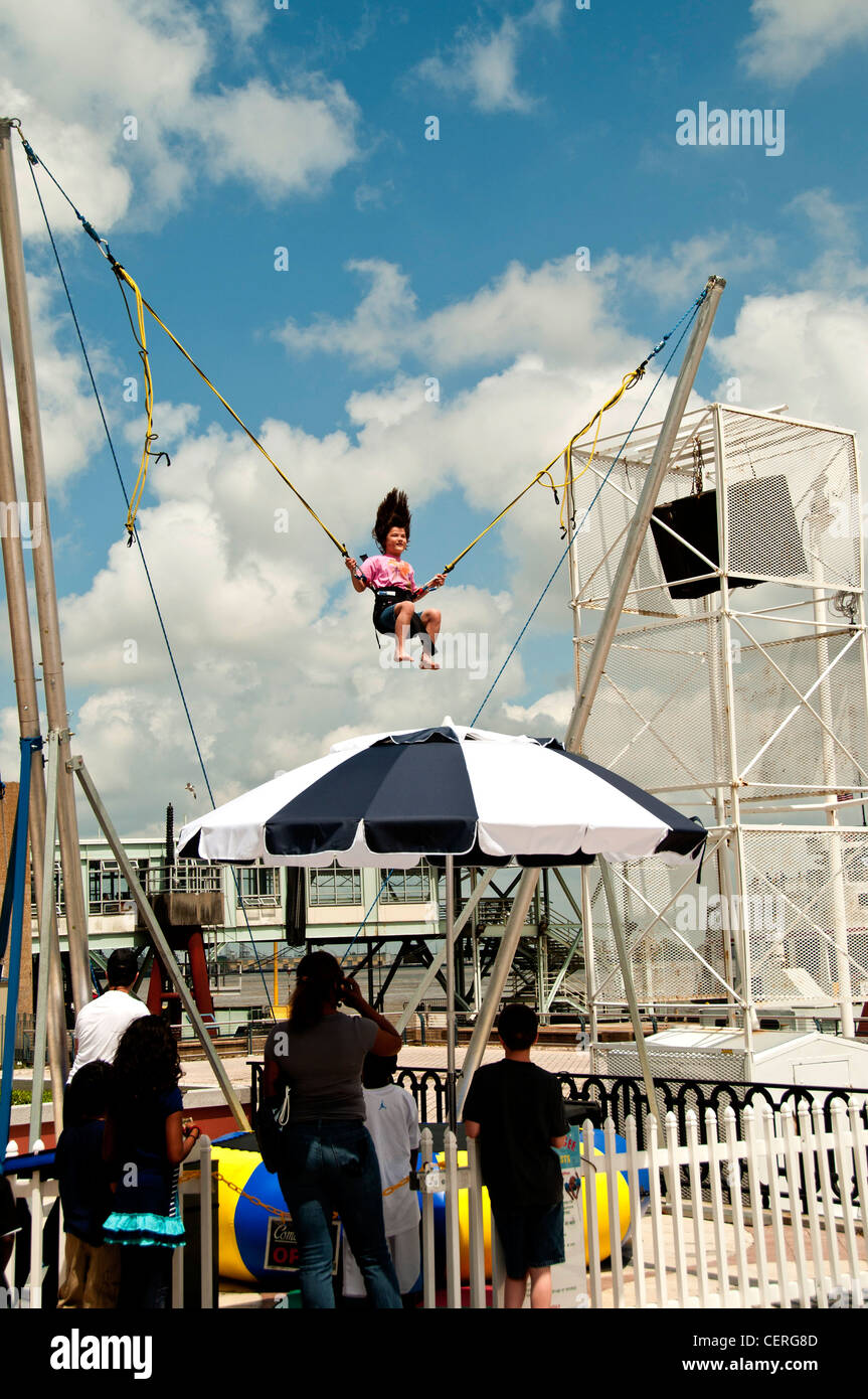 Bungee jump trampoline hires stock photography and images Alamy