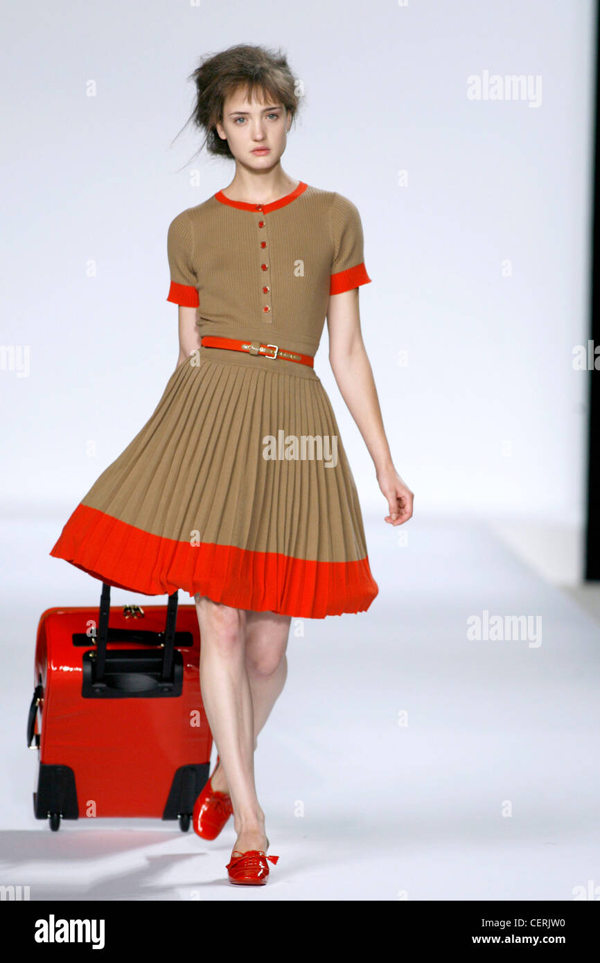 short dress with loafers Inbetween weather outfits