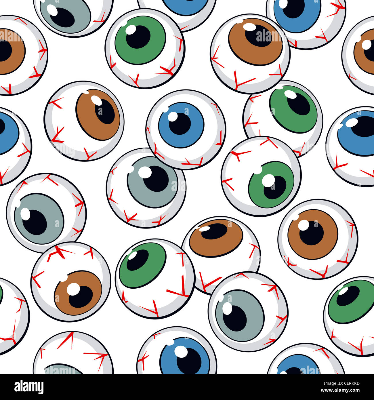 Eyeballs seamless background Stock Photo - Alamy