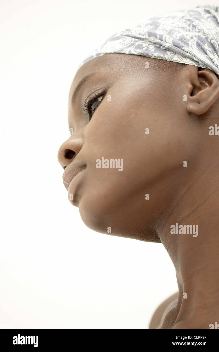 African woman wearing headscarf hi-res stock photography and images - Alamy