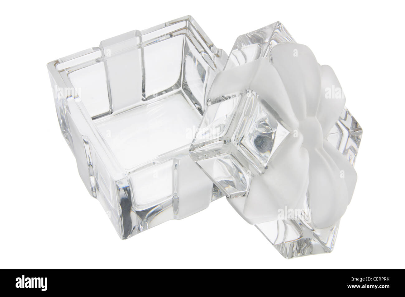 Crystal Gift Box Stock Photo Alamy